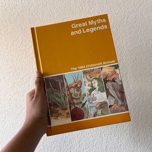The 1984 Childcraft Annual Great Myths and Legends Book